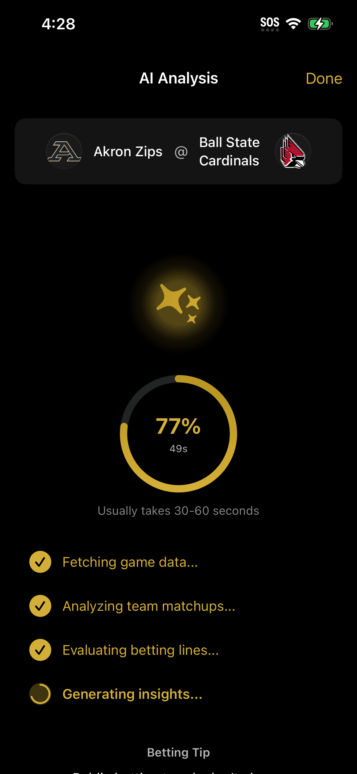 Bet Buddies app screenshot 4